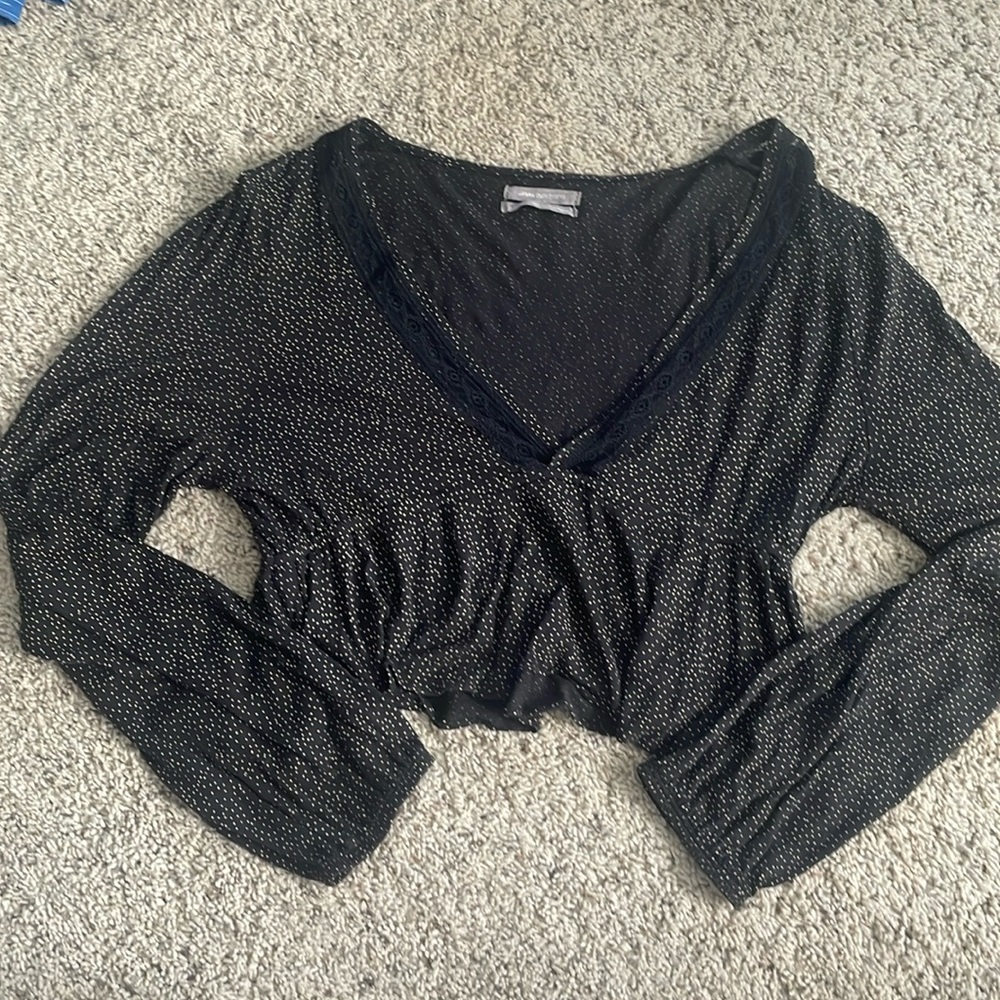 Urban Outfitters Long Sleeve open vneck top